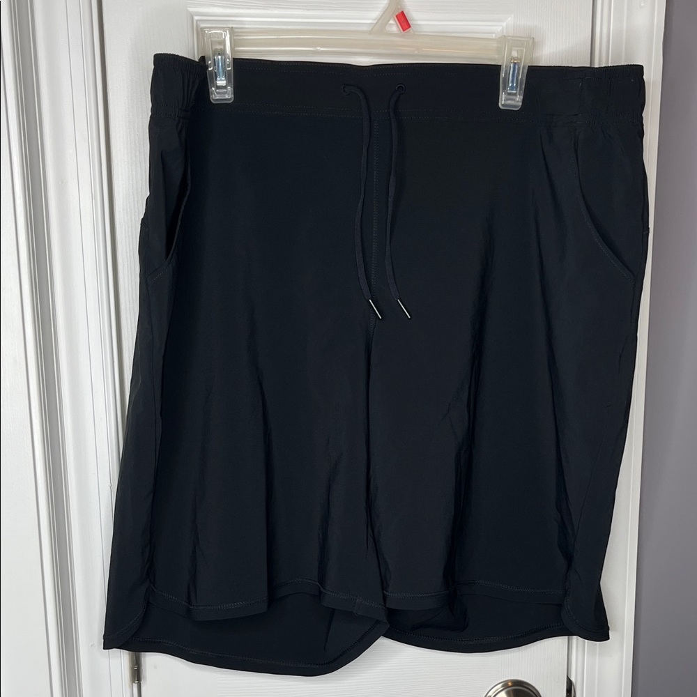 Lands End Black Athletic Shorts